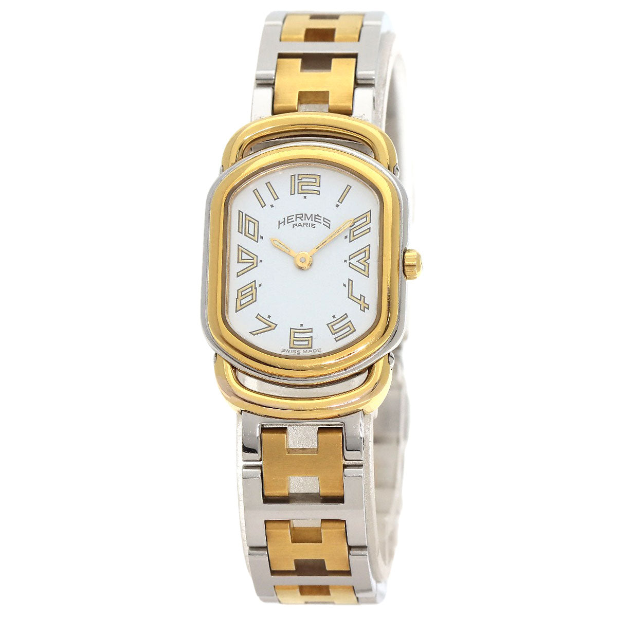 HERMES Rally Watches RA1.240 Stainless Steel/SSxGP Ladies