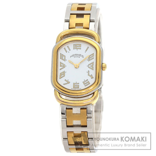 HERMES Rally Watches RA1.240 Stainless Steel/SSxGP Ladies