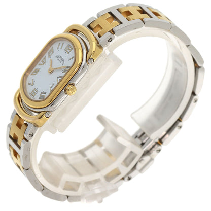 HERMES Rally Watches RA1.240 Stainless Steel/SSxGP Ladies