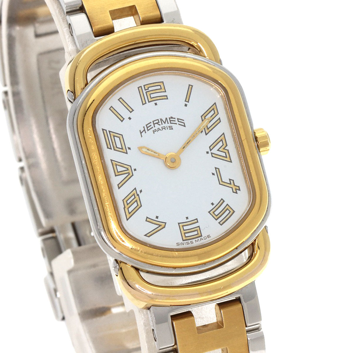 HERMES Rally Watches RA1.240 Stainless Steel/SSxGP Ladies