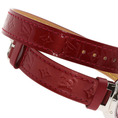 LOUIS VUITTON Tambour Heart Watches Q121Z Stainless Steel/Leather Ladies