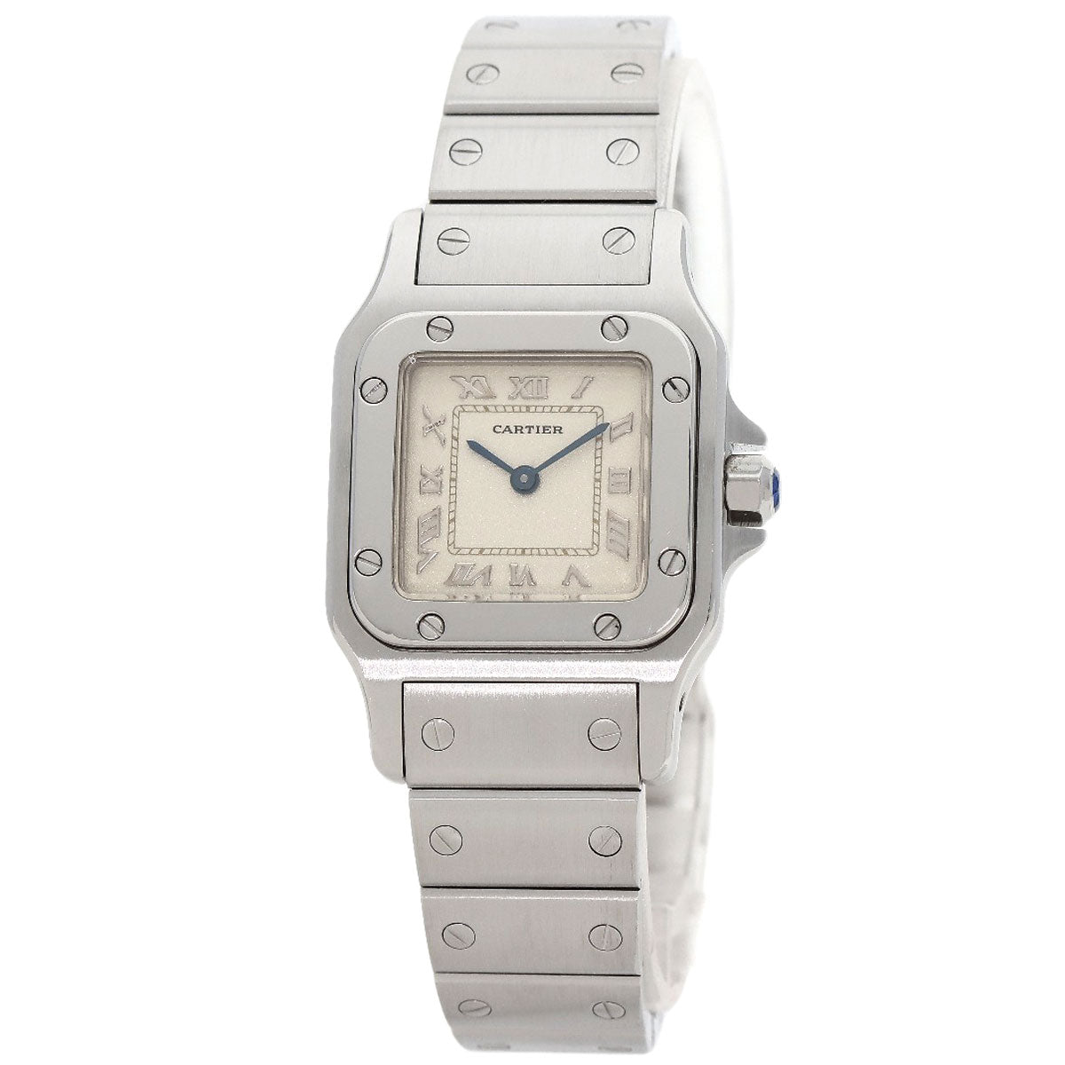 CARTIER Santos Galve SM W20056D6 Watches W20056D6 Stainless Steel/Stainless Steel Ladies