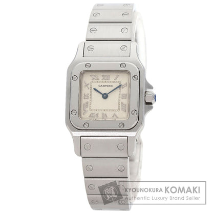 CARTIER Santos Galve SM W20056D6 Watches W20056D6 Stainless Steel/Stainless Steel Ladies