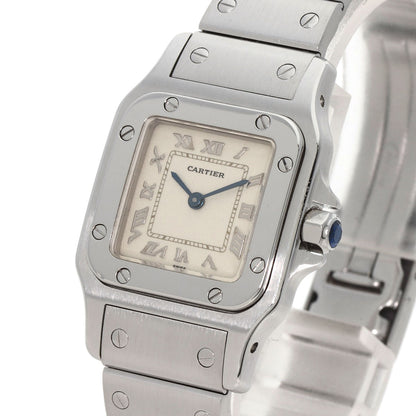 CARTIER Santos Galve SM W20056D6 Watches W20056D6 Stainless Steel/Stainless Steel Ladies