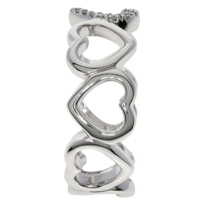 TIFFANY&Co.   Ring Sentimental Heart Diamond K18 White Gold Ladies