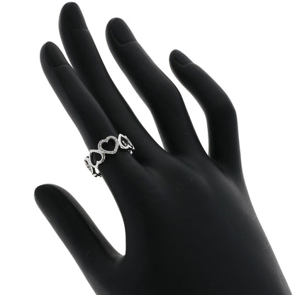 TIFFANY&Co.   Ring Sentimental Heart Diamond K18 White Gold Ladies