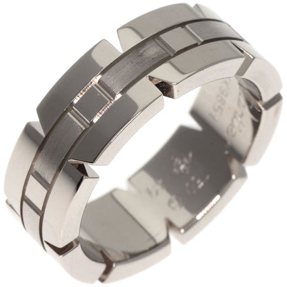 CARTIER   Ring Tank Française #49 K18 White Gold Ladies