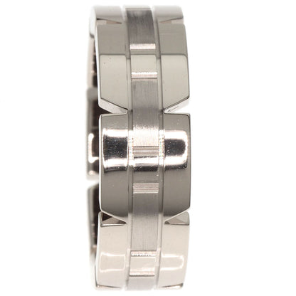 CARTIER   Ring Tank Française #49 K18 White Gold Ladies