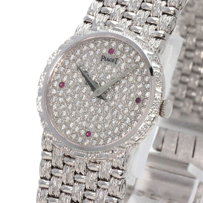 PIAGET Tradition Diamond Watches 924D23 K18 White Gold/K18 White Gold Ladies