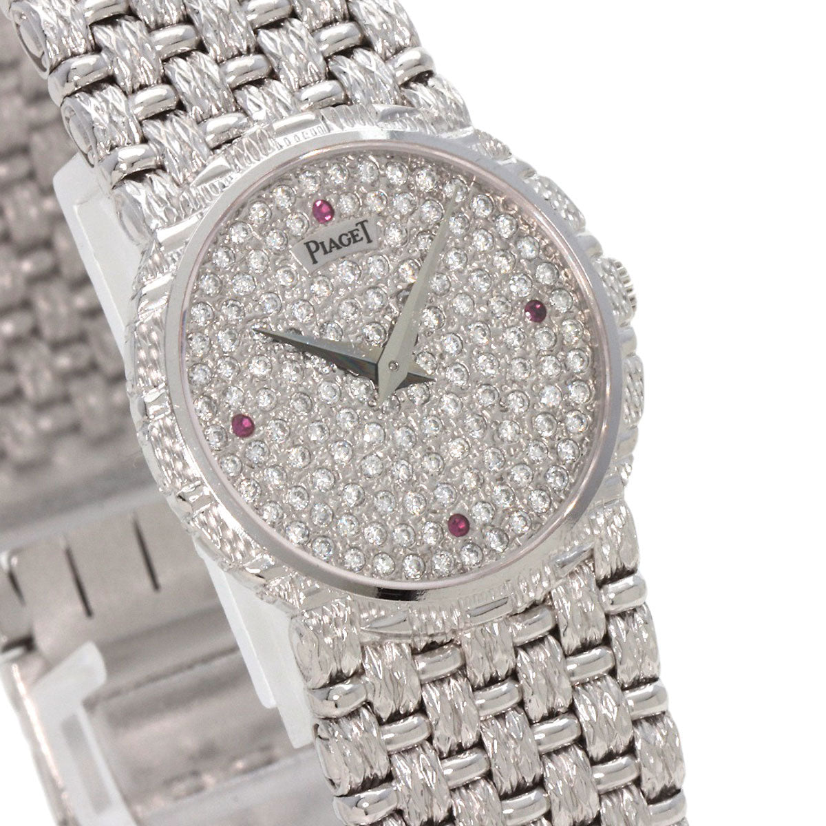 PIAGET Tradition Diamond Watches 924D23 K18 White Gold/K18 White Gold Ladies