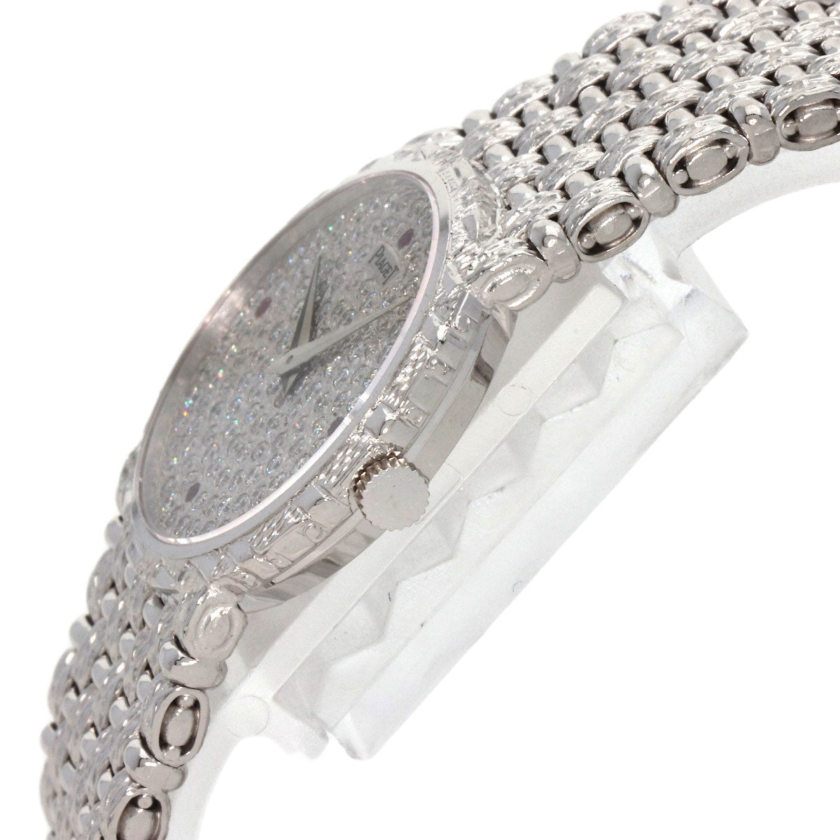 PIAGET Tradition Diamond Watches 924D23 K18 White Gold/K18 White Gold Ladies