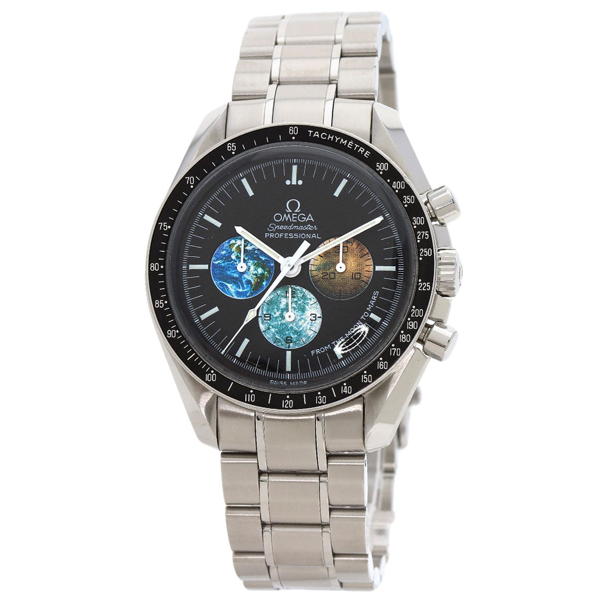 OMEGA Speedmaster from the Moon to Mars Watches 3577.50 Stainless Steel/Stainless Steel mens