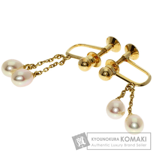 TASAKI   Earring Freshwater Pearl Pearl K18 Yellow Gold Ladies