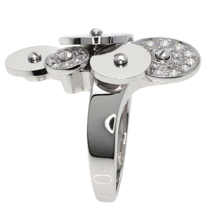 BVLGARI   Ring Chicladi Diamond K18 White Gold Ladies