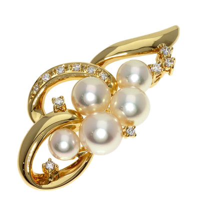 TASAKI   Pendant top Pearl Pearl K18 Yellow Gold Ladies