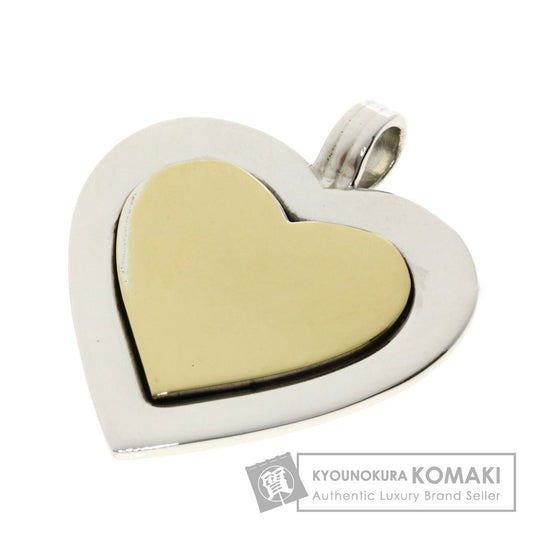 TIFFANY&Co.   Pendant top Heart motif Silver 18K Yellow GoldLadies