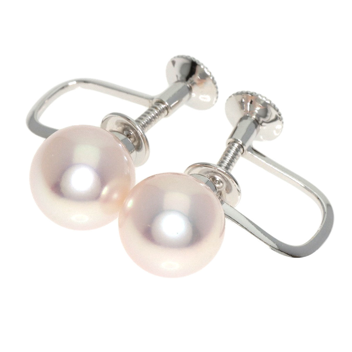 TASAKI   Earring Pearl Pearl K14 White Gold Ladies