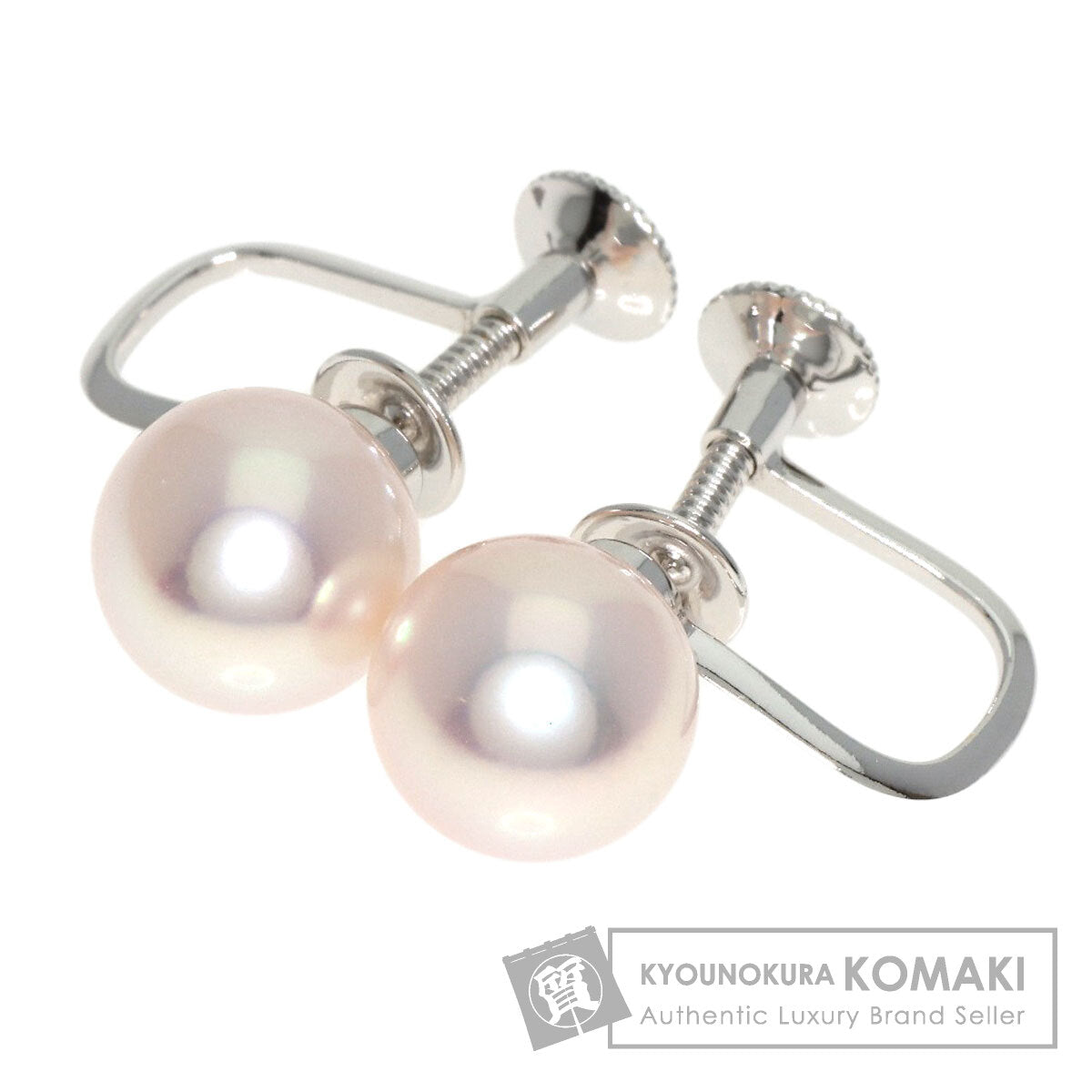 TASAKI   Earring Pearl Pearl K14 White Gold Ladies