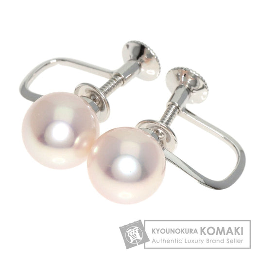 TASAKI   Earring Pearl Pearl K14 White Gold Ladies