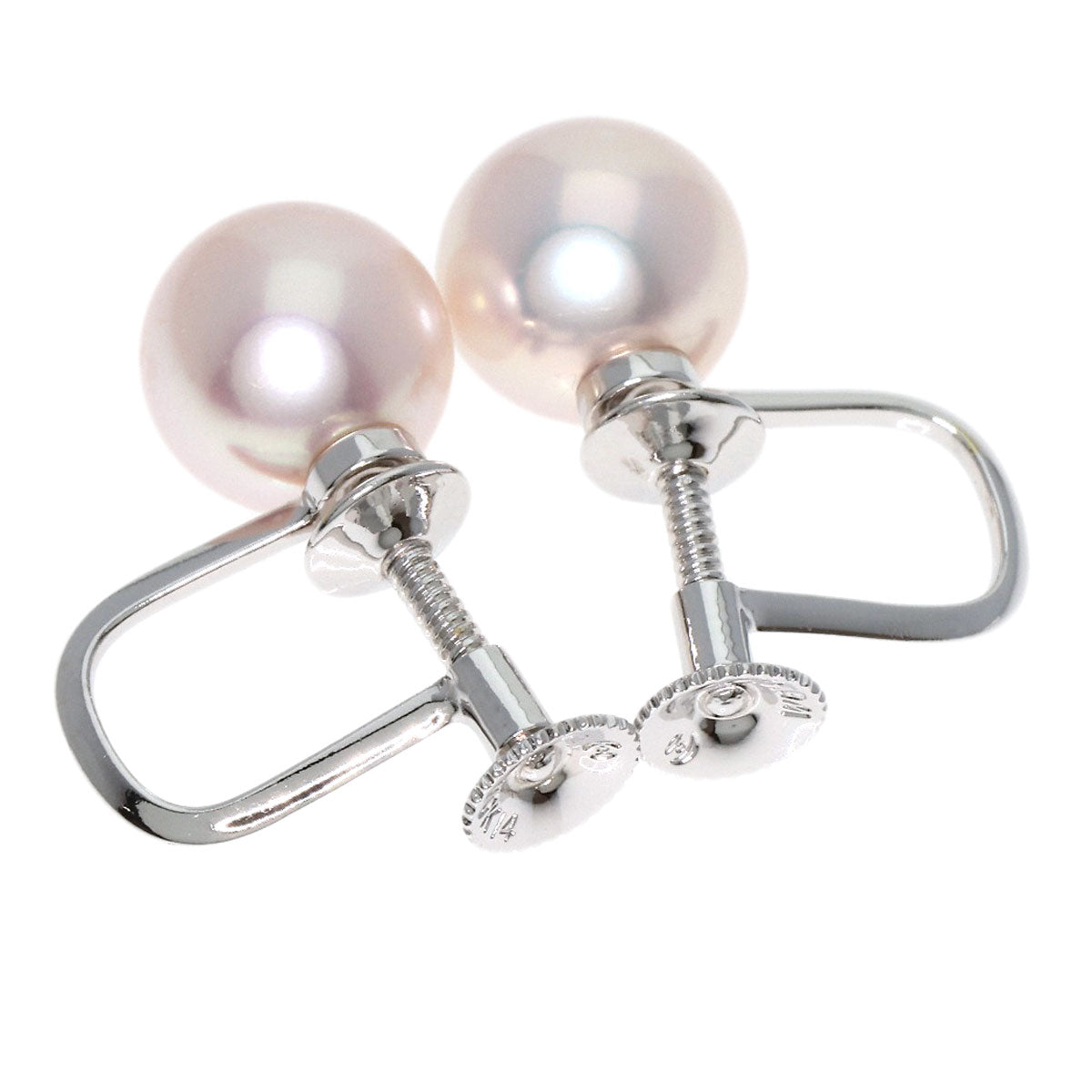 TASAKI   Earring Pearl Pearl K14 White Gold Ladies
