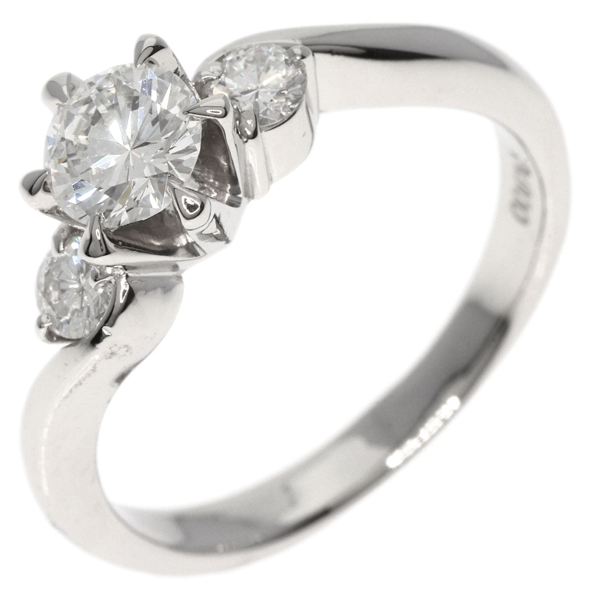 0.53ct Diamond H-VS2-VG Ring   5.8g　Ladies