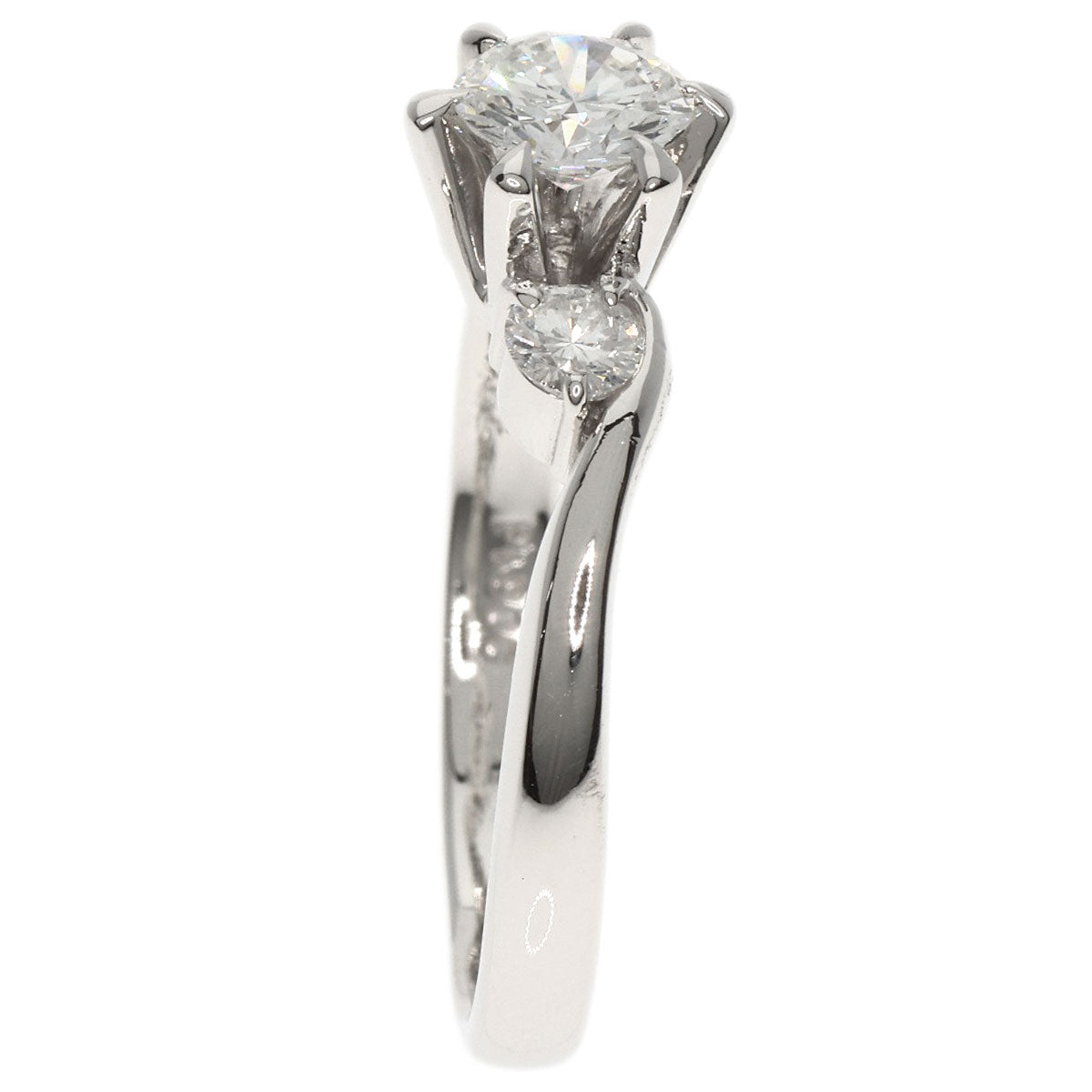 0.53ct Diamond H-VS2-VG Ring   5.8g　Ladies