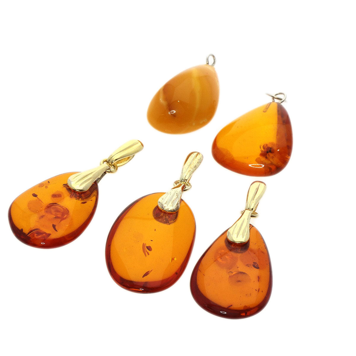 Amber Amber 5-piece set Pendant Silver g　Ladies