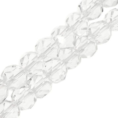 Crystal Crystal Necklace Silver 29.3g　Ladies
