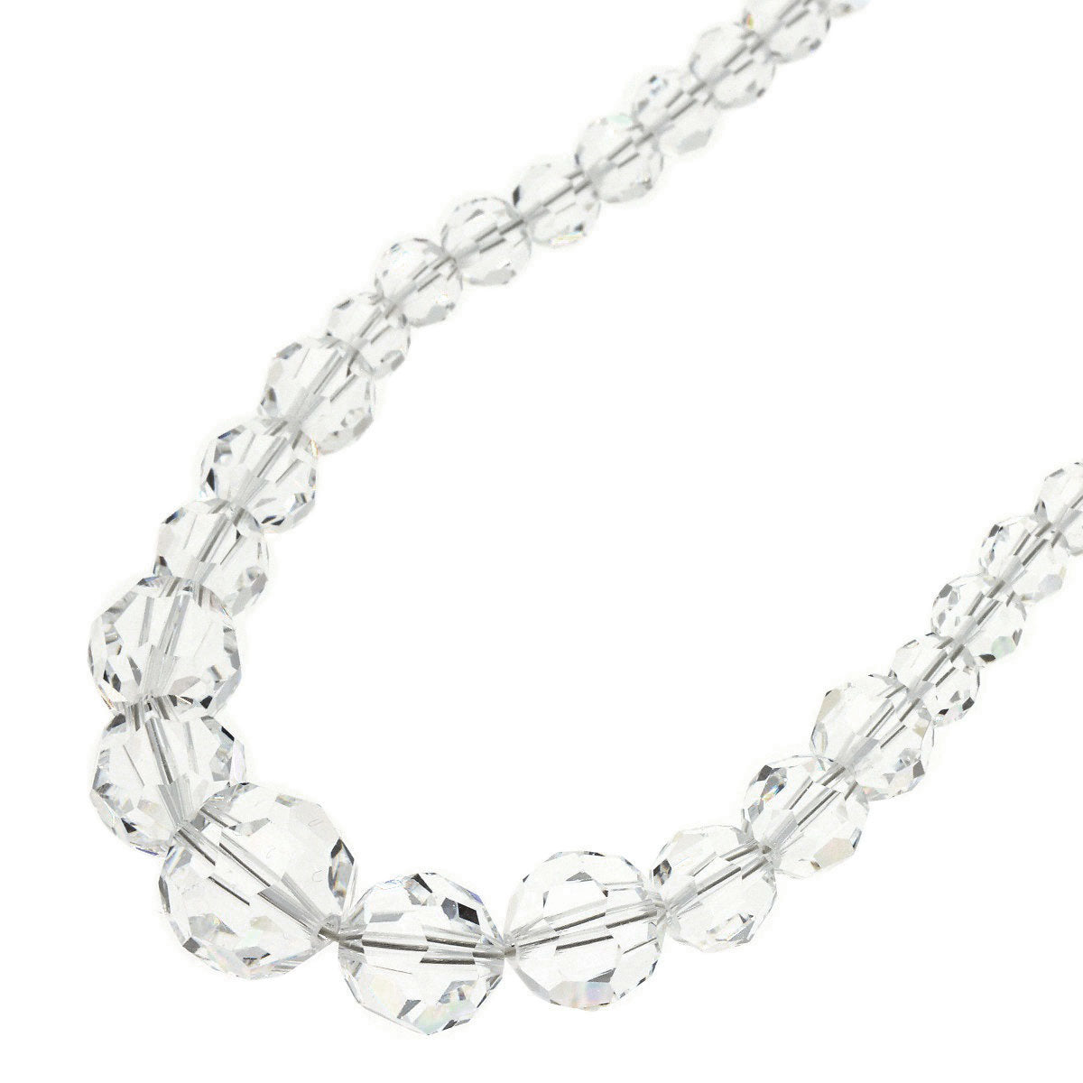 Crystal Amber Necklace Brooch 3-piece set Necklace g　Ladies