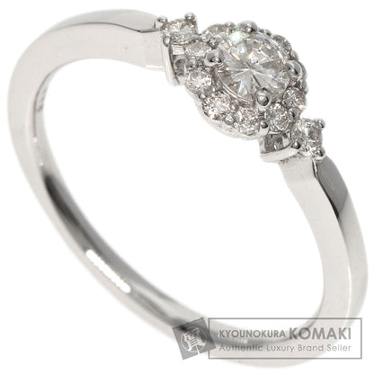 0.18ct Diamond Ring Platinum PT950  2.97g　Ladies