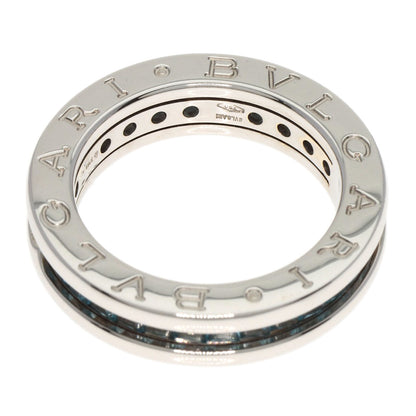 BVLGARI   Ring B.zero1 1 band XS Blue Topaz #49 K18 White Gold Ladies