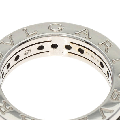 BVLGARI   Ring B.zero1 1 band XS Blue Topaz #49 K18 White Gold Ladies