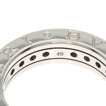 BVLGARI   Ring B.zero1 1 band XS Blue Topaz #49 K18 White Gold Ladies