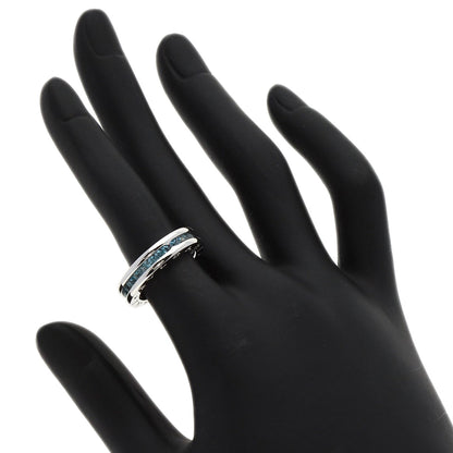 BVLGARI   Ring B.zero1 1 band XS Blue Topaz #49 K18 White Gold Ladies
