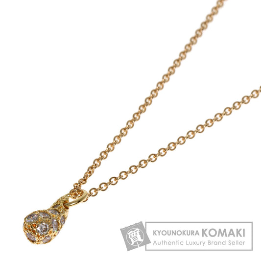 TIFFANY&Co.   Necklace Teardrop Diamond K18 Yellow Gold Ladies