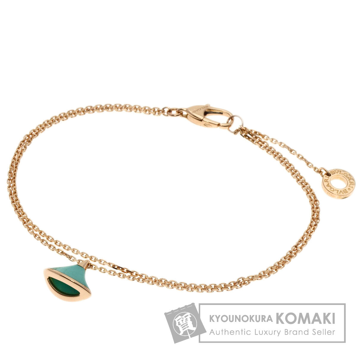 BVLGARI   Bracelet Diva Dream Turquoise SM K18 Pink Gold Ladies