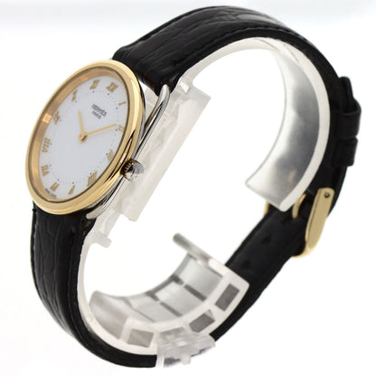 HERMES Arceau Watches  Stainless Steel/Leather Ladies