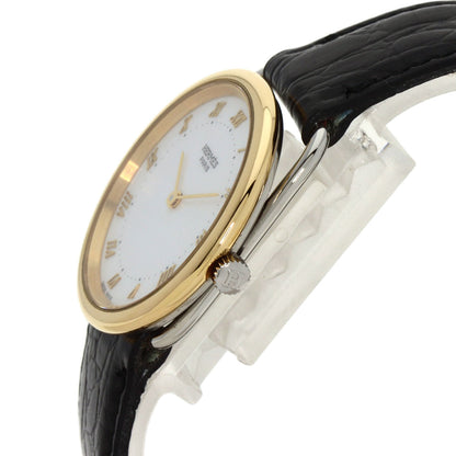 HERMES Arceau Watches  Stainless Steel/Leather Ladies