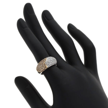 Ponte Vecchio Heart Diamond Ring K18 White Gold Ladies [Used]