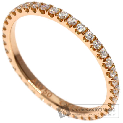Chaumet Eternal de Chaumet Pave Diamond #48 Ring K18 Pink Gold Ladies [Used]