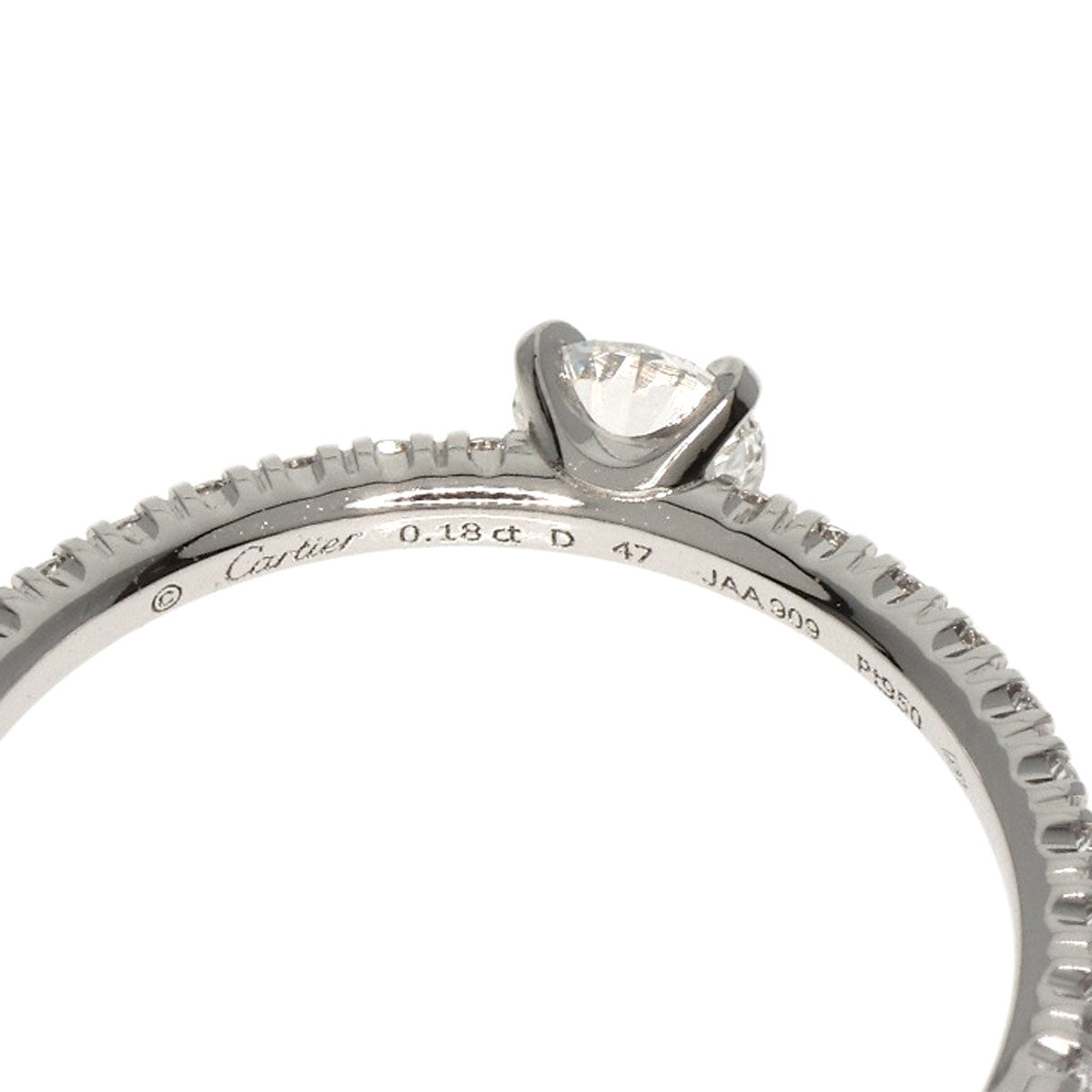 CARTIER   Ring Etincer de Cartier #47 Platinum PT950 Ladies