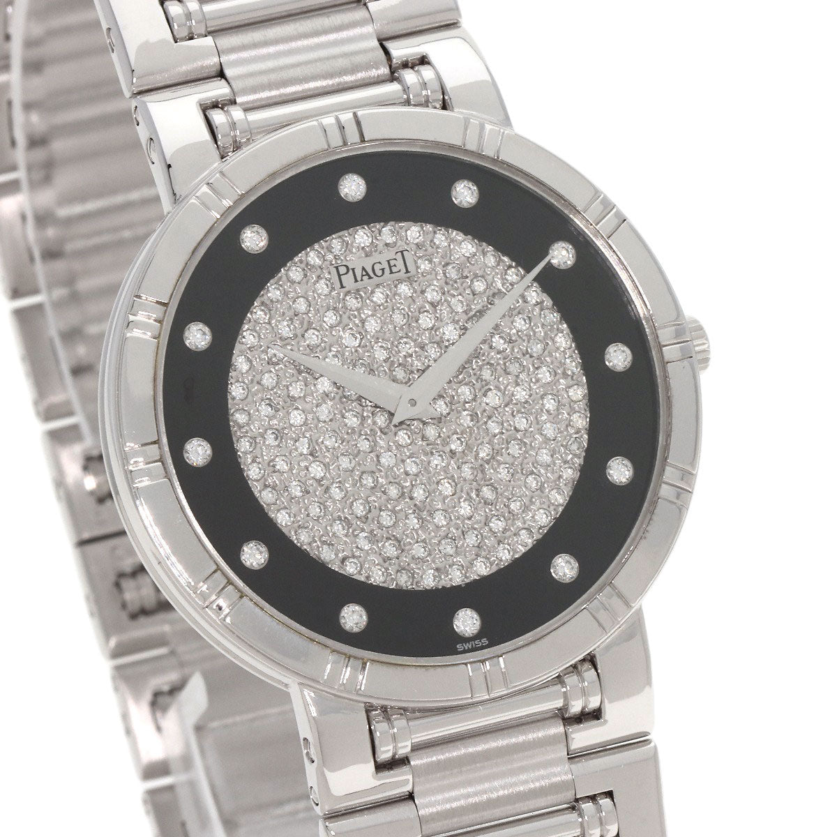 PIAGET Dancer 12P Diamond Watches 84023K81 K18 White Gold/K18 White Gold mens