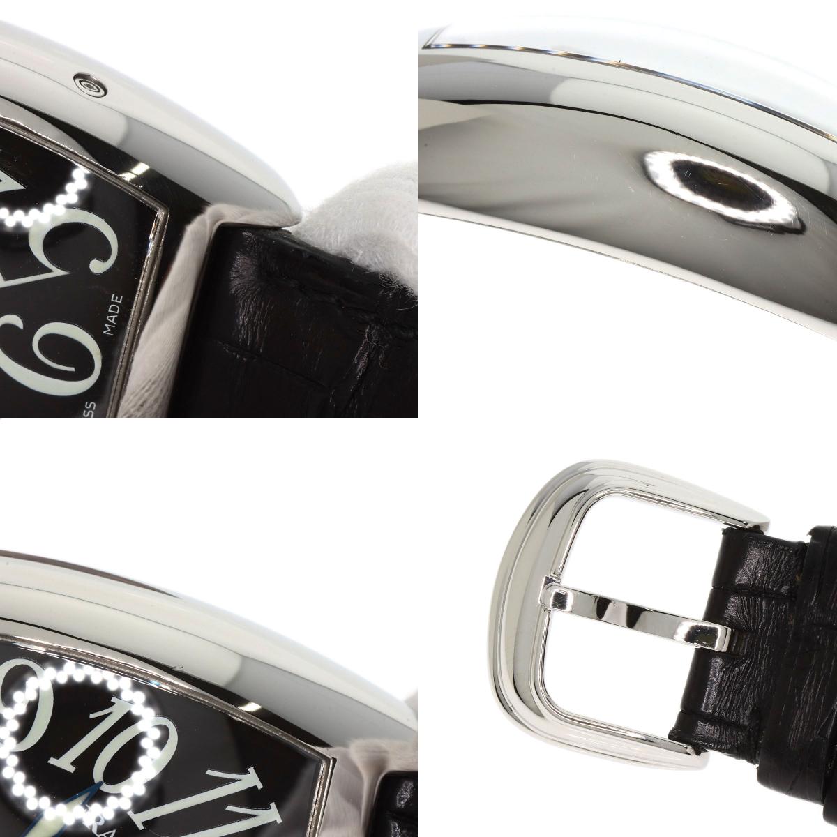 FRANCK MULLER Casablanca Luna Watches 7880CL Stainless Steel/Leather mens