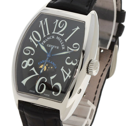 FRANCK MULLER Casablanca Luna Watches 7880CL Stainless Steel/Leather mens