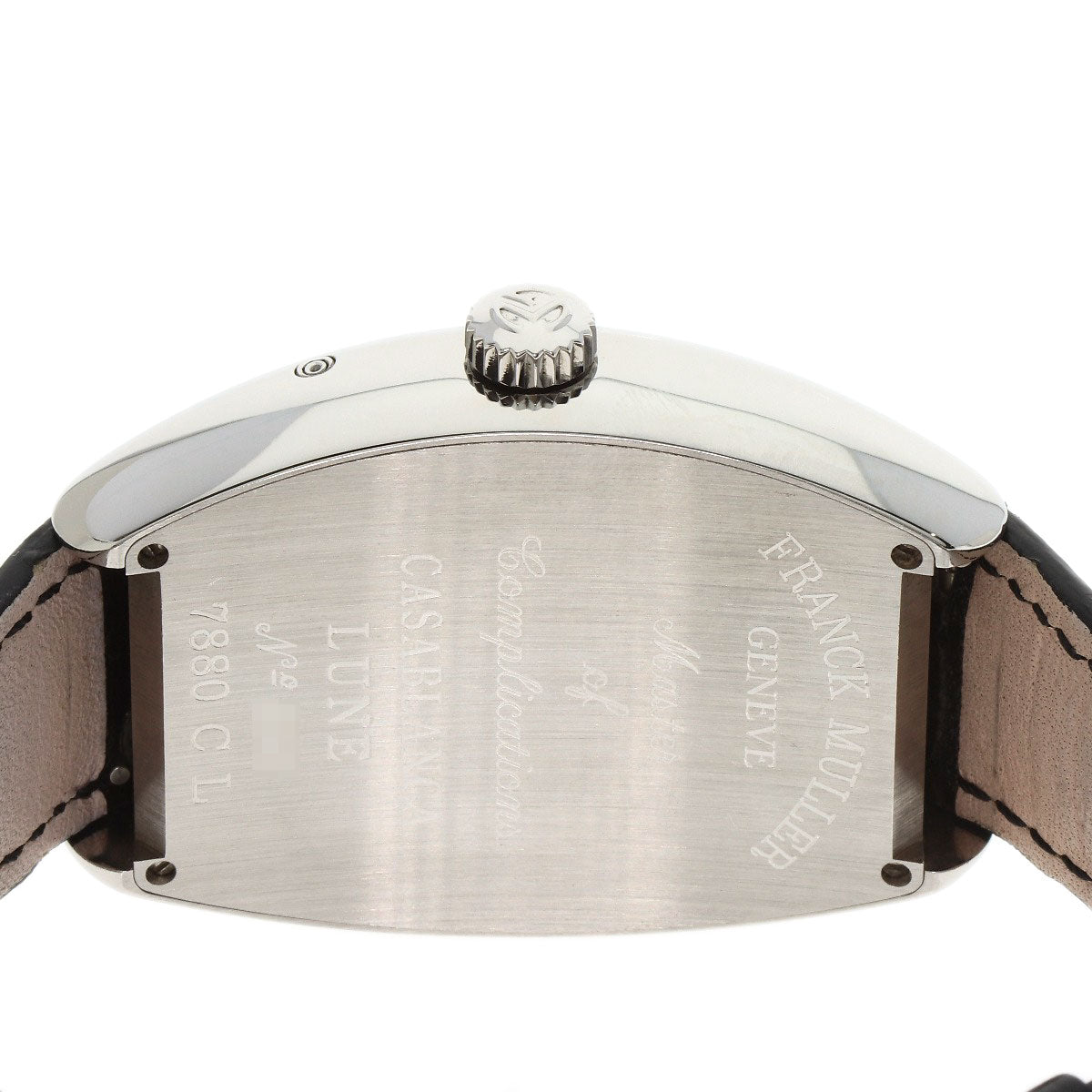 FRANCK MULLER Casablanca Luna Watches 7880CL Stainless Steel/Leather mens