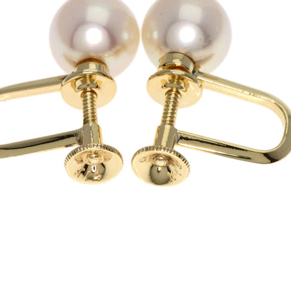 MIKIMOTO   earring Pearl Pearl K14 Yellow Gold Ladies