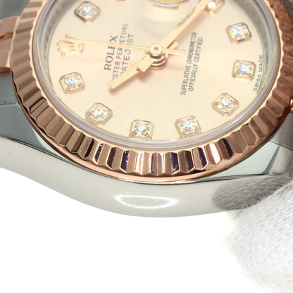 ROLEX DATEJUST 10P Diamond Watches 179171G Stainless Steel/SSxK18PG Ladies