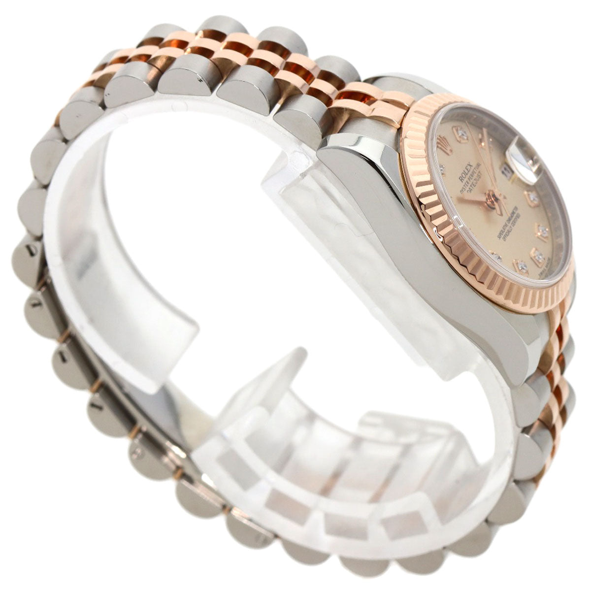 ROLEX DATEJUST 10P Diamond Watches 179171G Stainless Steel/SSxK18PG Ladies