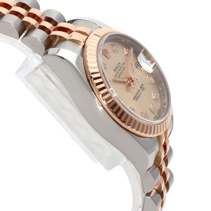 ROLEX DATEJUST 10P Diamond Watches 179171G Stainless Steel/SSxK18PG Ladies