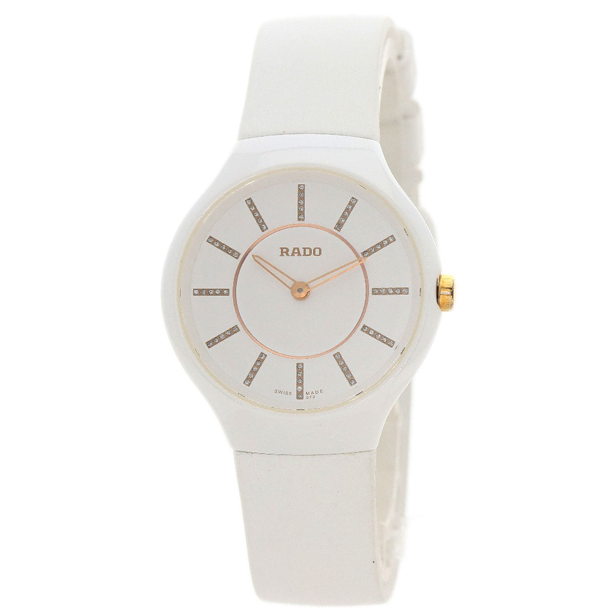 RADO True Thinline Unused Watches Ceramic/Rubber Ladies